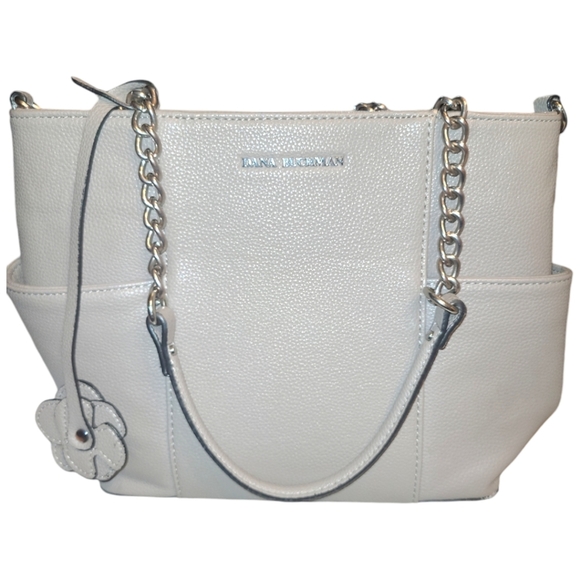 Dana Buchman Handbags - Purse By Designer Dana Buchman Grey bag